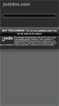 Mobile Screenshot of justdns.com